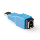 Advanced cable technology USB 3.0 adapter USB 3.0 A male - B femaleUSB 3.0 adapter USB 3.0 A male - B female (SB4050)